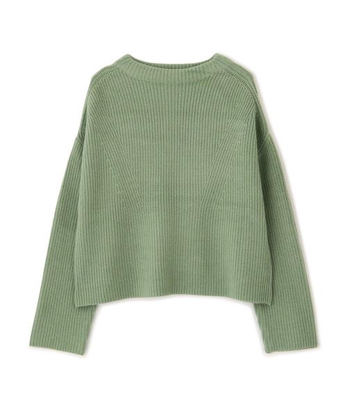 NATURAL BEAUTY BASIC(ナチュラルビューティーベーシック)の「寄せ柄フォルムニット(ニット/セーター・レディース・ベージュ/ラベンダー/ライトグリーン・MEDIUM)」の9枚目の写真