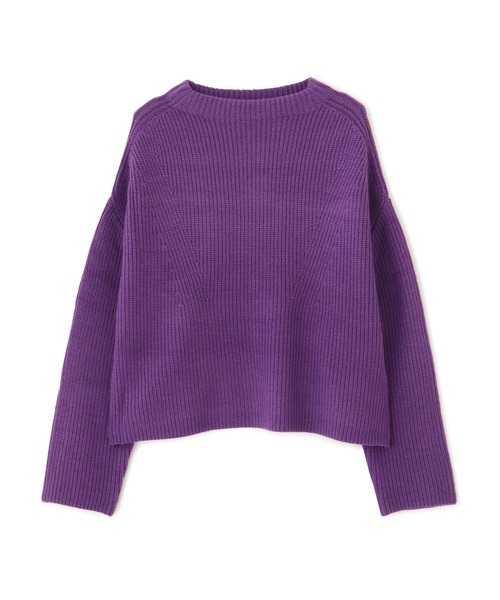 NATURAL BEAUTY BASIC(ナチュラルビューティーベーシック)の「寄せ柄フォルムニット(ニット/セーター・レディース・ベージュ/ラベンダー/ライトグリーン・MEDIUM)」の13枚目の写真