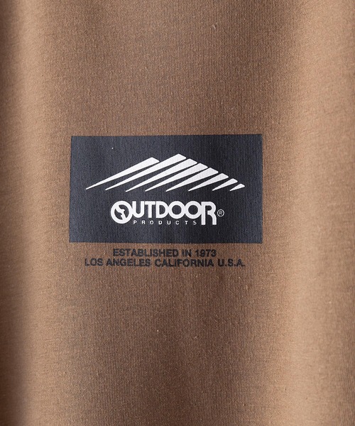 OUTDOOR PRODUCTS APPAREL(アウトドアプロダクツアパレル)の「裏フリースロゴスウェットトレーナー ルーズシルエット(スウェット・メンズ・オリーブ/アイボリー/ブラック/ライトブラウン・X-LARGE/MEDIUM/LARGE)」の20枚目の写真