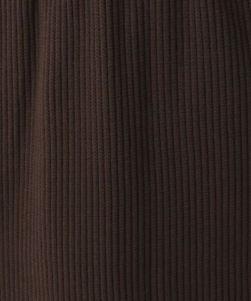 LOWRYS FARM(ローリーズファーム)の「ワッフルタイトスカート 257356(スカート・レディース・アイボリー/ブラック/ダークブラウン/グリーン・FREE)」の12枚目の写真