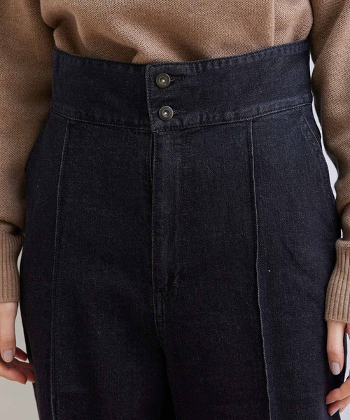 ROPE' PICNIC（ロペピクニック）の「ハイウエストデニムパンツ（デニムパンツ・レディース・ネイビー/ブラック・36/38/40）」の10枚目の写真