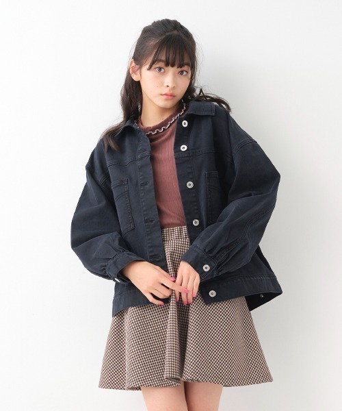 by LOVEiT（バイラビット）の「デニムジャケット（デニムジャケット・キッズ・ブラック/ブルー・150cm/140cm/120cm/130cm）」の10枚目の写真