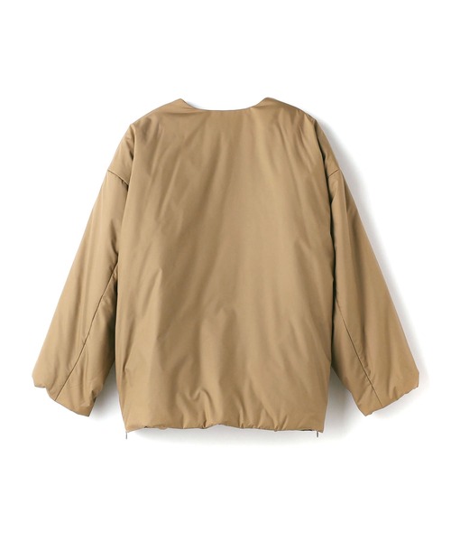 N.O.R.C(ノーク)の「パティングクルーミドルコート(ダウンジャケット/コート・レディース・ブラック/カーキ/キャメル・S/M/L)」の9枚目の写真