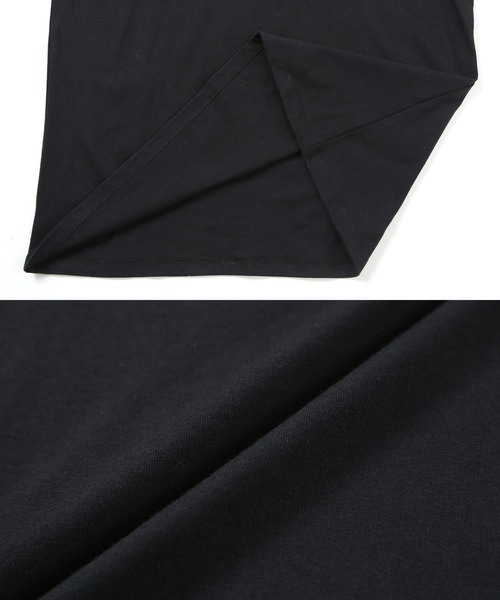 roshell（ロシェル）の「綿100% 吸湿発熱加工 クルーネックロンT ヒート インナー カットソー（Tシャツ/カットソー・メンズ・ホワイト/ブラック/グレイッシュベージュ・MEDIUM/LARGE/X-LARGE）」の6枚目の写真