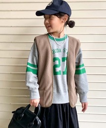 CIAOPANIC TYPY | 【KIDS】裏起毛ナンバリングスウェット(スウェット)