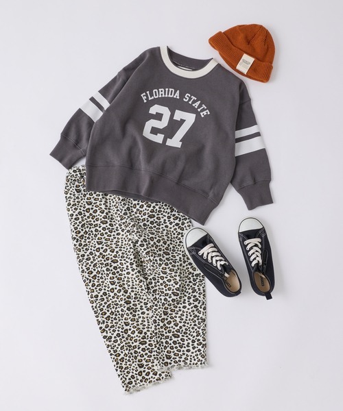 CIAOPANIC TYPY（チャオパニックティピー）の「【KIDS】裏起毛ナンバリングスウェット（スウェット・キッズ・チャコールグレー/グレー/ピンク・SMALL/MEDIUM/LARGE/X-LARGE/XX-LARGE）」の5枚目の写真