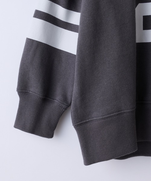 CIAOPANIC TYPY（チャオパニックティピー）の「【KIDS】裏起毛ナンバリングスウェット（スウェット・キッズ・チャコールグレー/グレー/ピンク・SMALL/MEDIUM/LARGE/X-LARGE/XX-LARGE）」の8枚目の写真