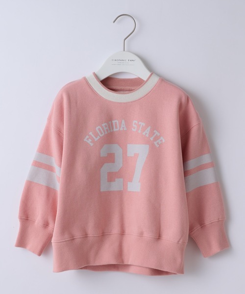 CIAOPANIC TYPY（チャオパニックティピー）の「【KIDS】裏起毛ナンバリングスウェット（スウェット・キッズ・チャコールグレー/グレー/ピンク・SMALL/MEDIUM/LARGE/X-LARGE/XX-LARGE）」の10枚目の写真