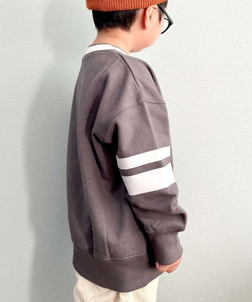 CIAOPANIC TYPY（チャオパニックティピー）の「【KIDS】裏起毛ナンバリングスウェット（スウェット・キッズ・チャコールグレー/グレー/ピンク・SMALL/MEDIUM/LARGE/X-LARGE/XX-LARGE）」の21枚目の写真