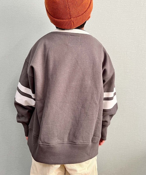 CIAOPANIC TYPY（チャオパニックティピー）の「【KIDS】裏起毛ナンバリングスウェット（スウェット・キッズ・チャコールグレー/グレー/ピンク・SMALL/MEDIUM/LARGE/X-LARGE/XX-LARGE）」の20枚目の写真
