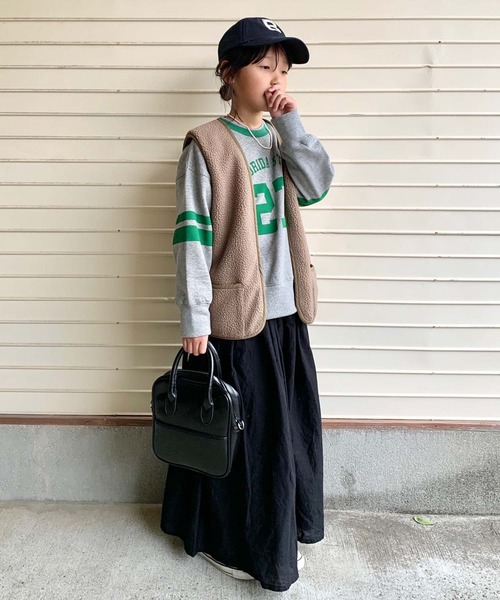 CIAOPANIC TYPY（チャオパニックティピー）の「【KIDS】裏起毛ナンバリングスウェット（スウェット・キッズ・チャコールグレー/グレー/ピンク・SMALL/MEDIUM/LARGE/X-LARGE/XX-LARGE）」の18枚目の写真