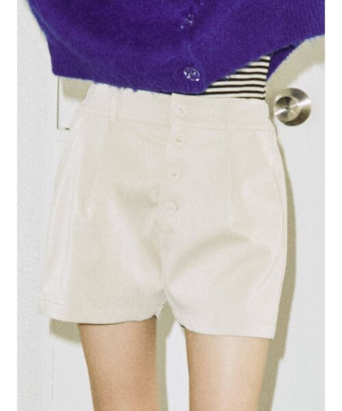 jouetie（ジュエティ）の「パターンキュロットパンツ（その他パンツ・レディース・ブラック/アイボリー/ボルドー/その他1・MEDIUM）」の2枚目の写真