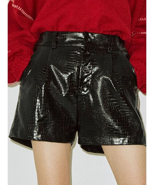 jouetie（ジュエティ）の「パターンキュロットパンツ（その他パンツ・レディース・ブラック/アイボリー/ボルドー/その他1・MEDIUM）」の3枚目の写真