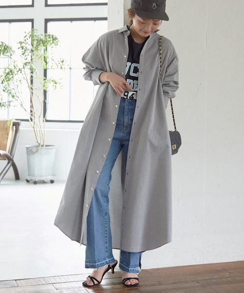 在庫のみ特価 コットンブロードシャツワンピース 手洗い可能 シャツワンピース Slobe Iena スローブイエナ のファッション 本物 アウトレット Arenatheatre Net