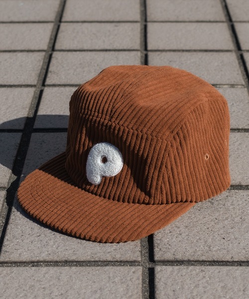 Perushu（ペルーシュ）の「コーデュロイキャップ（キャップ・メンズ・ブラック/ダークブラウン/カーキ/オレンジ/アイボリー・FREE）」の3枚目の写真