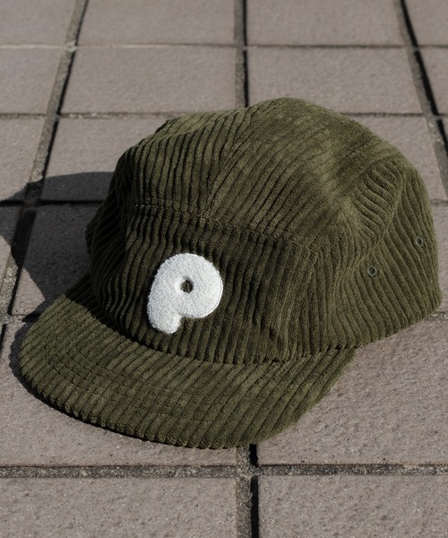 Perushu（ペルーシュ）の「コーデュロイキャップ（キャップ・メンズ・ブラック/ダークブラウン/カーキ/オレンジ/アイボリー・FREE）」の4枚目の写真