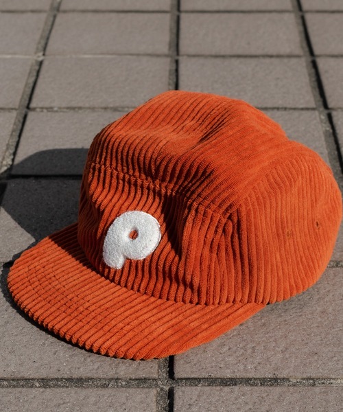 Perushu（ペルーシュ）の「コーデュロイキャップ（キャップ・メンズ・ブラック/ダークブラウン/カーキ/オレンジ/アイボリー・FREE）」の5枚目の写真