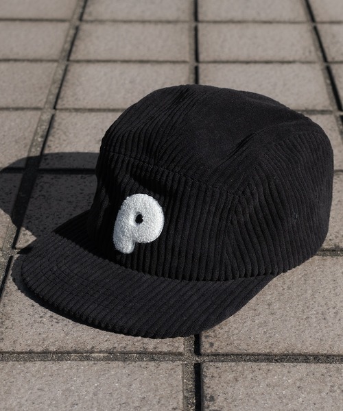 Perushu（ペルーシュ）の「コーデュロイキャップ（キャップ・メンズ・ブラック/ダークブラウン/カーキ/オレンジ/アイボリー・FREE）」の2枚目の写真