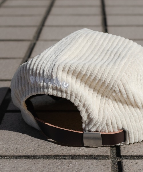 Perushu（ペルーシュ）の「コーデュロイキャップ（キャップ・メンズ・ブラック/ダークブラウン/カーキ/オレンジ/アイボリー・FREE）」の15枚目の写真
