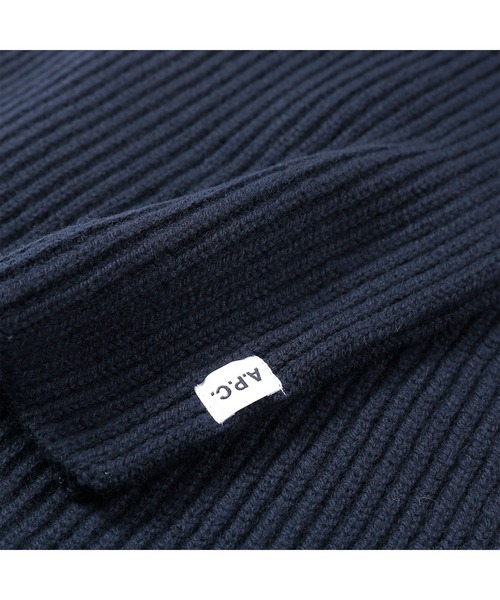 A.P.C.(アーペーセー)の「A.P.C. Billie MUFFLER アー・ペー・セー ニュー ビリー マフラー(マフラー・レディース・チャコールグレー/ダークネイビー・FREE)」の3枚目の写真