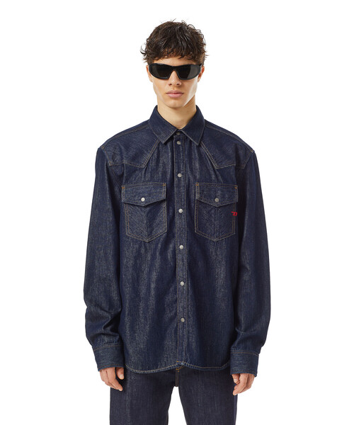 Diesel Ss22 メンズ デニムシャツ サステナブル シャツ ブラウス Diesel ディーゼル のファッション通販 Zozotown Diesel Ss22 メンズ デニムシャツ サステナブル シャツ ブラウス Diesel ディーゼル のファッション通販 Zozotown