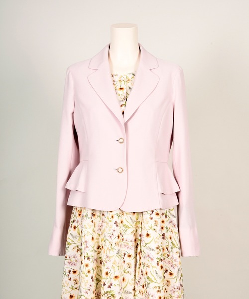 Dear Princess（ディアプリンセス）の「バニラエッセル　テーラードジャケット（テーラードジャケット・レディース・ピンク/ネイビー・MEDIUM）」の2枚目の写真