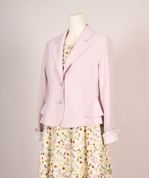 Dear Princess（ディアプリンセス）の「バニラエッセル　テーラードジャケット（テーラードジャケット・レディース・ピンク/ネイビー・MEDIUM）」の20枚目の写真