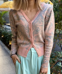 Ameri | 2WAY MARBLE PETIT KNIT(ニット/セーター)