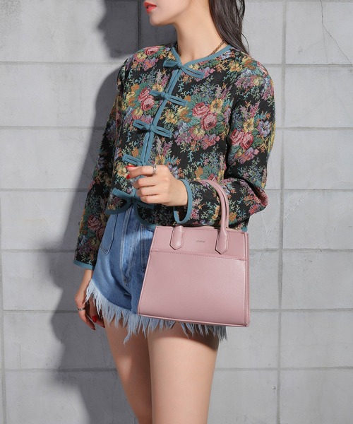 jouetie（ジュエティ）の「【jouetie/ジュエティ】BARLINE スモールハンドバッグ（ハンドバッグ・レディース・ブラック/オリーブ/ブラック系その他/ベージュ系その他/スモークピンク・FREE）」の5枚目の写真