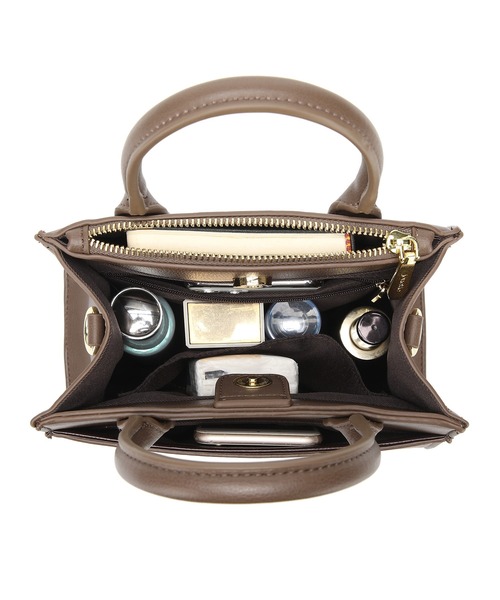 jouetie（ジュエティ）の「【jouetie/ジュエティ】BARLINE スモールハンドバッグ（ハンドバッグ・レディース・ブラック/オリーブ/ブラック系その他/ベージュ系その他/スモークピンク・FREE）」の10枚目の写真