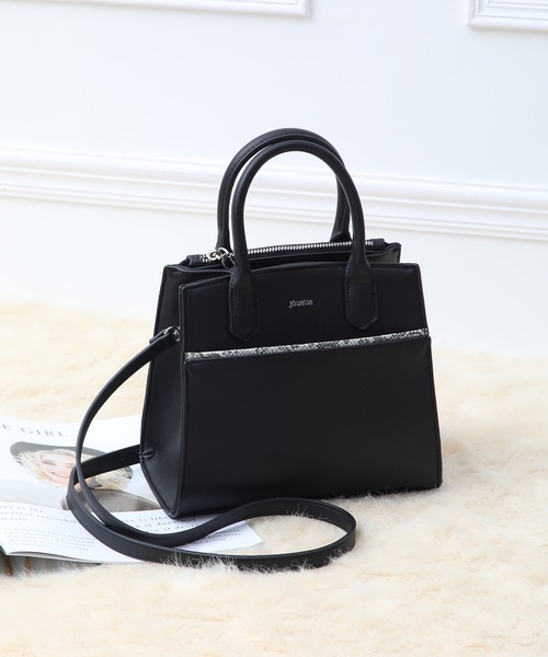 jouetie（ジュエティ）の「【jouetie/ジュエティ】BARLINE スモールハンドバッグ（ハンドバッグ・レディース・ブラック/オリーブ/ブラック系その他/ベージュ系その他/スモークピンク・FREE）」の6枚目の写真