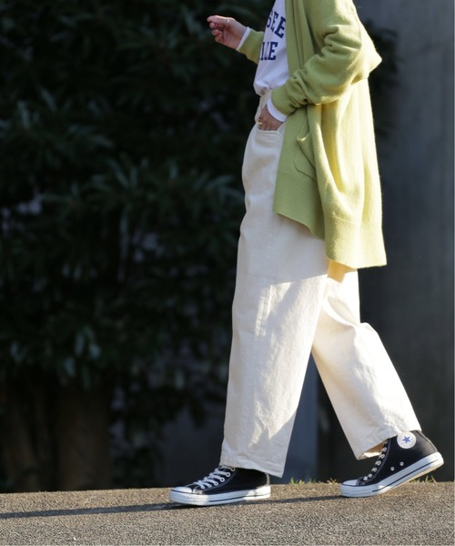 FARAH（ファーラー）の「【FARAH/ファーラー】Two-tuck Wide Tapererd Pants:パンツ（デニムパンツ・レディース・ネイビー/アイボリー・26/28）」の8枚目の写真