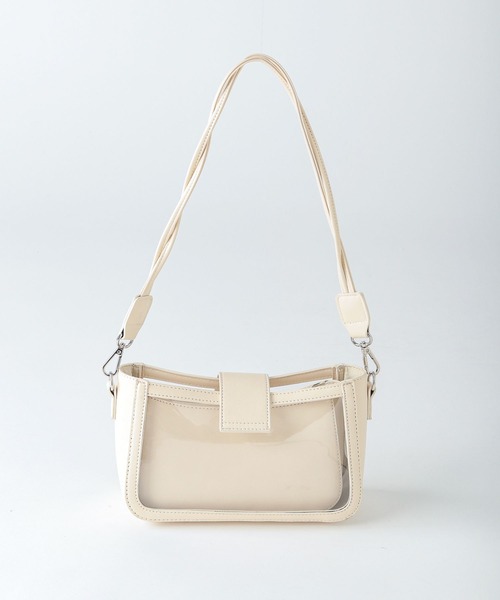 Heather(ヘザー)の「4WAY/PVCセットBAG 272250(ショルダーバッグ・レディース・アイボリー/ブルー/オレンジ・ONE SIZE)」の8枚目の写真