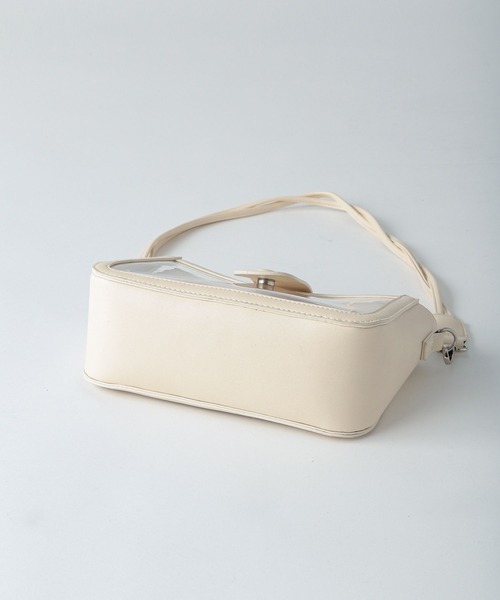 Heather(ヘザー)の「4WAY/PVCセットBAG 272250(ショルダーバッグ・レディース・アイボリー/ブルー/オレンジ・ONE SIZE)」の9枚目の写真