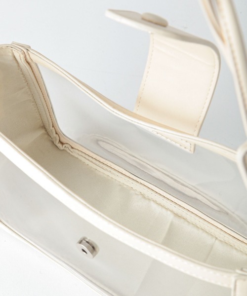 Heather(ヘザー)の「4WAY/PVCセットBAG 272250(ショルダーバッグ・レディース・アイボリー/ブルー/オレンジ・ONE SIZE)」の13枚目の写真