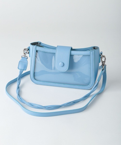 Heather(ヘザー)の「4WAY/PVCセットBAG 272250(ショルダーバッグ・レディース・アイボリー/ブルー/オレンジ・ONE SIZE)」の18枚目の写真