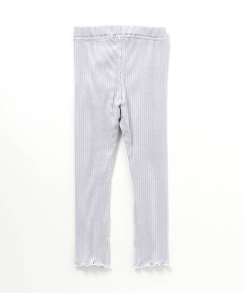 apres les cours（アプレレクール）の「メロウリブレギンス 10分丈（レギンス/スパッツ・キッズ・ライトグレー/アイボリー/ラベンダー/その他2・90/100/110/120/80/130）」の7枚目の写真