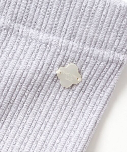 apres les cours（アプレレクール）の「メロウリブレギンス 10分丈（レギンス/スパッツ・キッズ・ライトグレー/アイボリー/ラベンダー/その他2・90/100/110/120/80/130）」の11枚目の写真