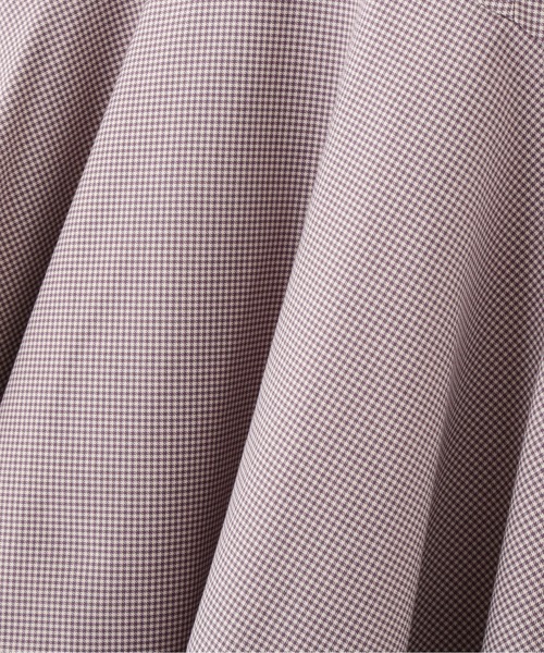 PROPORTION BODY DRESSING（プロポーションボディドレッシング）の「ヨーク切り替えチェックフレアスカート / 1212120208（スカート・レディース・ライトグリーン/ダークグレー/パープル・MEDIUM/SMALL）」の17枚目の写真