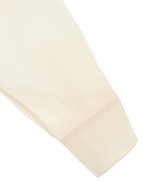 Liesse(リエス)の「フィブリルポプリンゆるシャツ(シャツ/ブラウス・レディース・アイボリー/パープル/イエロー・FREE)」の8枚目の写真