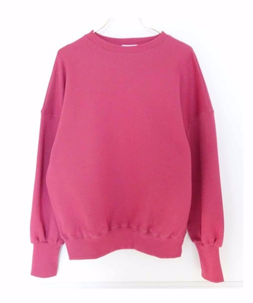 M y u(ミュー)の「PINKスウェット(スウェット・レディース・ライトピンク/チェリーピンク/ピンク系2・FREE)」の8枚目の写真