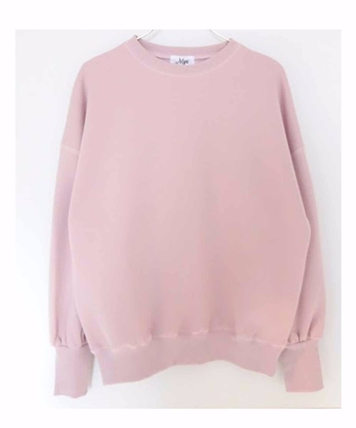 M y u(ミュー)の「PINKスウェット(スウェット・レディース・ライトピンク/チェリーピンク/ピンク系2・FREE)」の9枚目の写真