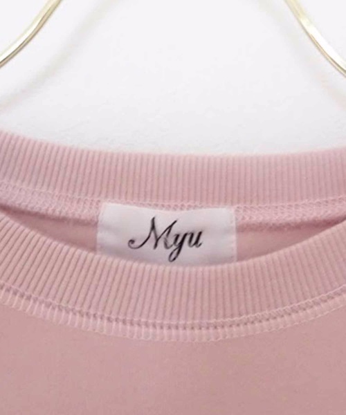 M y u(ミュー)の「PINKスウェット(スウェット・レディース・ライトピンク/チェリーピンク/ピンク系2・FREE)」の10枚目の写真