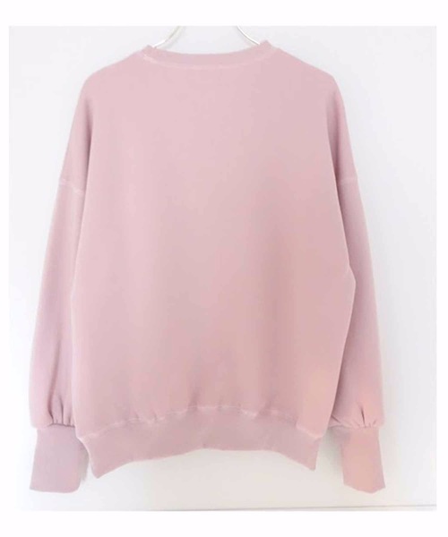 M y u(ミュー)の「PINKスウェット(スウェット・レディース・ライトピンク/チェリーピンク/ピンク系2・FREE)」の11枚目の写真