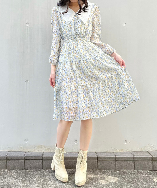 titty&Co.　ティティー＆コー　花柄ノースリーブワンピース　フリー TITTY&CO.（ティティーアンドコー）の「☆5月26日18:00発売