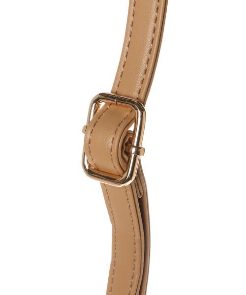 INGNI(イング)の「ウッドハンドルショルダーBAG(トートバッグ・レディース・ベージュ系2/イエロー系1・ONE SIZE)」の7枚目の写真