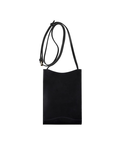 A.P.C.（アーペーセー）の「NECK POUCH JAMIE　22P（ショルダーバッグ・レディース・ブラック/レッド系その他・ONESIZE）」の11枚目の写真