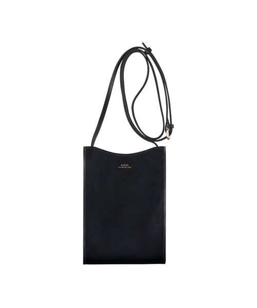 A.P.C.（アーペーセー）の「NECK POUCH JAMIE　22P（ショルダーバッグ・レディース・ブラック/レッド系その他・ONESIZE）」の10枚目の写真