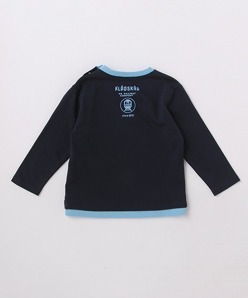 kladskap（クレードスコープ）の「電車プリント長袖Tシャツ（Tシャツ/カットソー・キッズ・ネイビー/トップグレー・100cm/130cm/120cm/110cm/80ｃｍ/90cm）」の13枚目の写真