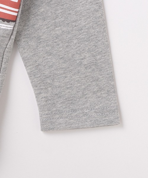 kladskap（クレードスコープ）の「電車プリント長袖Tシャツ（Tシャツ/カットソー・キッズ・ネイビー/トップグレー・100cm/130cm/120cm/110cm/80ｃｍ/90cm）」の10枚目の写真